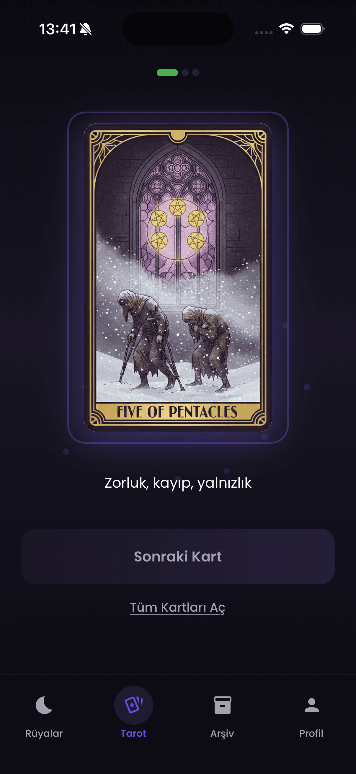 Kart Açılışı